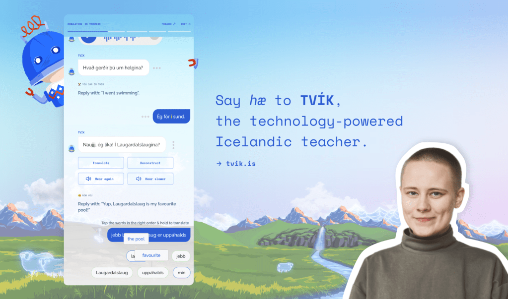 Viltu kynnast TVÍK, hinum tæknivædda íslenskukennara?